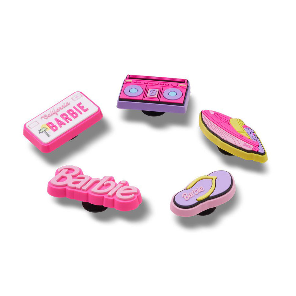 SET 5 CHARMS CROCS JIBBITZ™ BARBIE RETRO