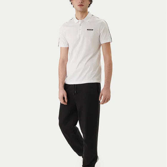 POLO UOMO EA7 EMPORIO ARMANI CON LOGO MANICHE