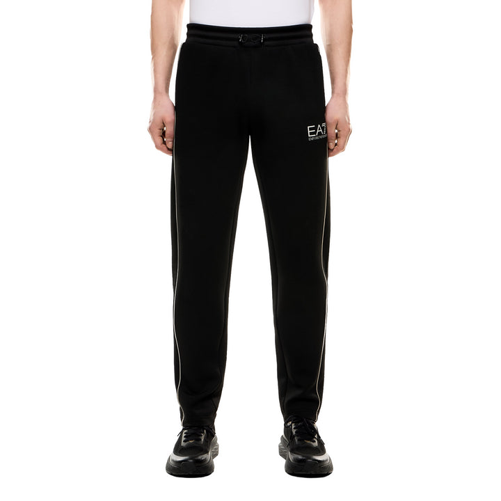 7M000672 AF14146 - Pantaloni - EMPORIO ARMANI - Uomo - Jogger - GOLD LABEL - Nero - Sportivo - Elastico - Outfit Athleisure - Abbigliamento Autunno Inverno