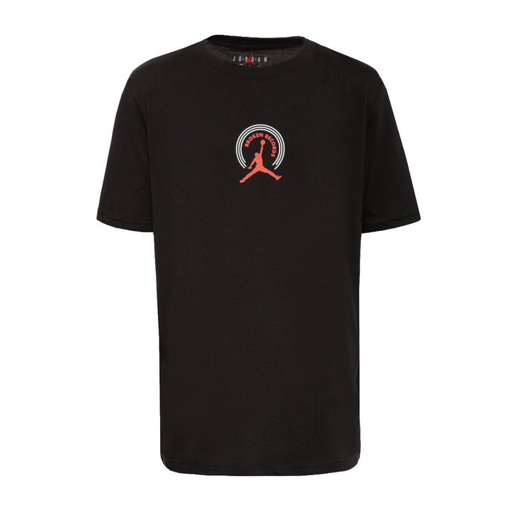 T-SHIRT JORDAN BROKEN RECORDS JUNIOR AND YOUTH BLACK 95F628