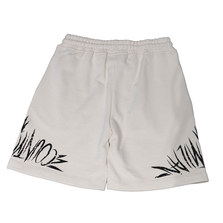 PANTALONCINI MARCELO BURLON LOGO PRINT JUNIOR