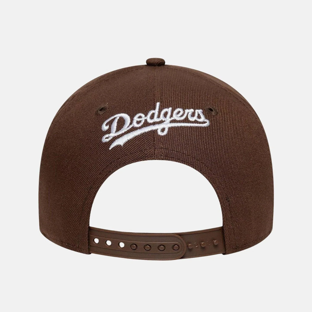 CAPPELLINO UNISEX ADULTO NEW ERA 9FORTY E-FRAME LA DODGERS MELTON – BROWN – 60771811