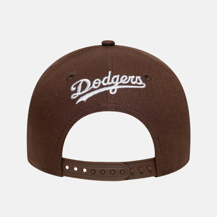 CAPPELLINO UNISEX ADULTO NEW ERA 9FORTY E-FRAME LA DODGERS MELTON – BROWN – 60771811