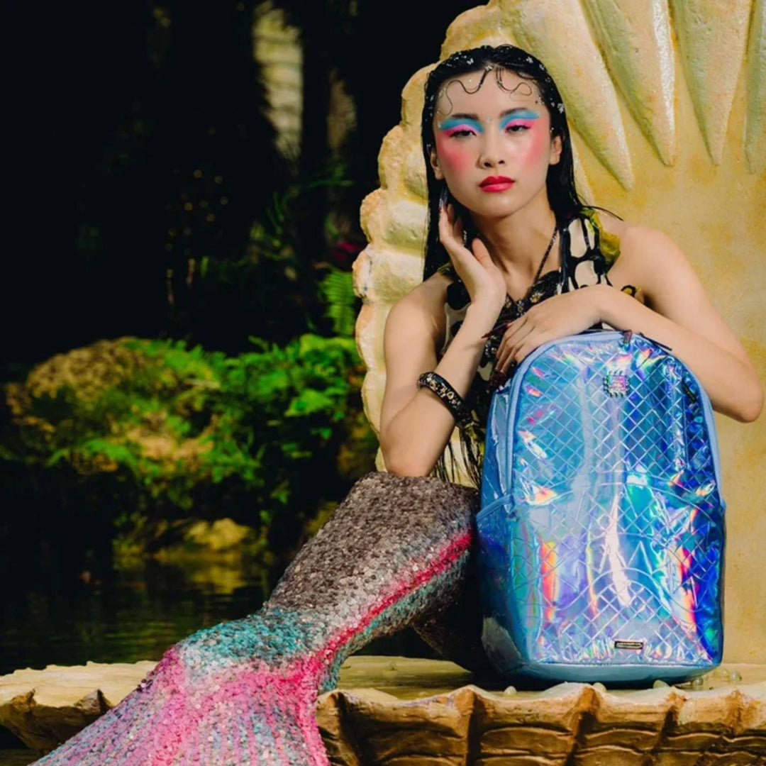 ZAINO UNISEX SPRAYGROUND AI MERMAID SCALES OLOGRAFICO