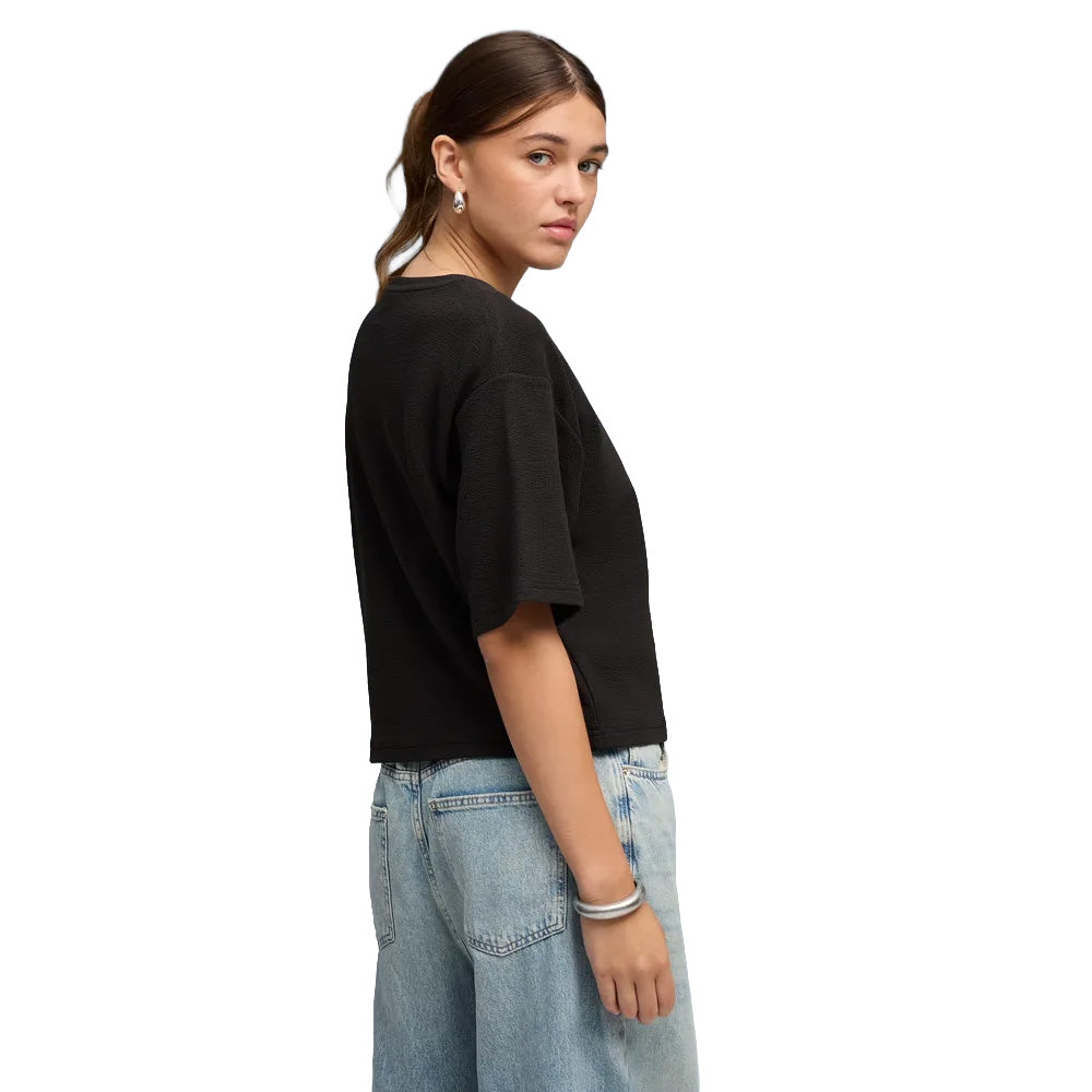 T-SHIRT PUMA WARDROBE ESS 691813 DONNA MAGLIA GIROCOLLO COTONE