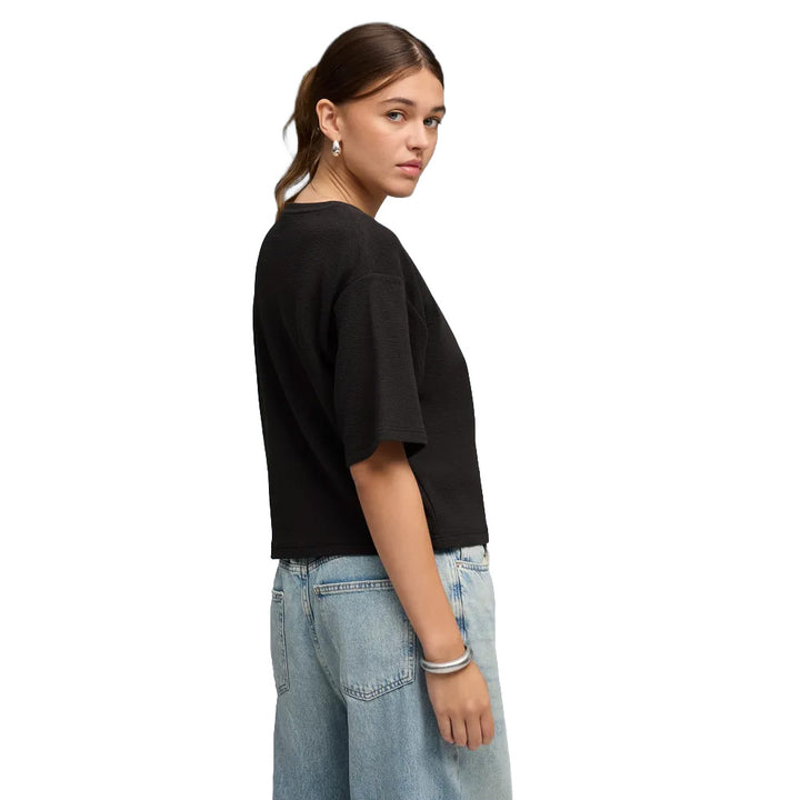 T-SHIRT PUMA WARDROBE ESS 691813 DONNA MAGLIA GIROCOLLO COTONE