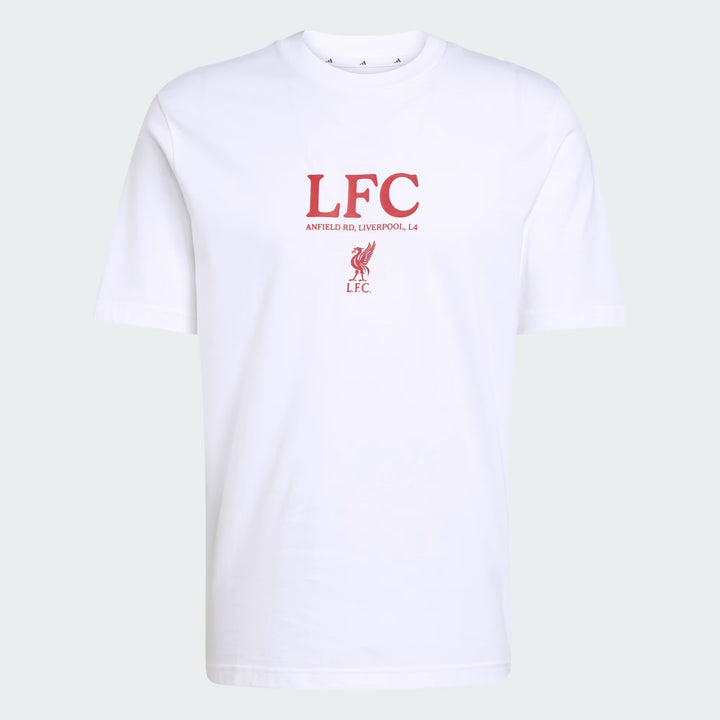 T-SHIRT ADIDAS ORIGINALS LIVERPOOL FC OFFICIAL LIFESTYLE TEE