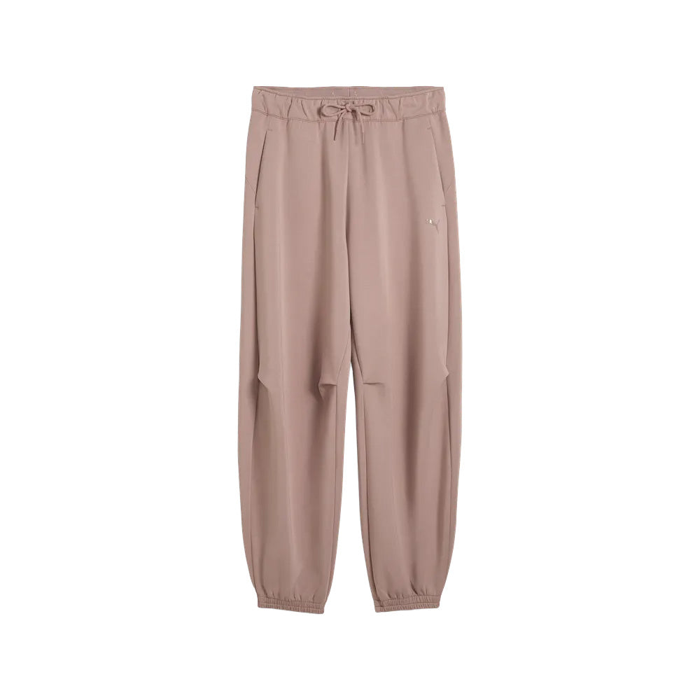 PANTALONI PUMA PUMATECH SENSE DRYCELL 634572 DONNA BEIGE NERO
