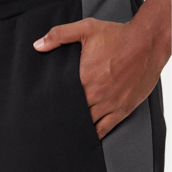 7M000941 AF10377 - TUTA UOMO EA7 EMPORIO ARMANI ATHLETIC COLOUR BLOCK NERO GRIGIO