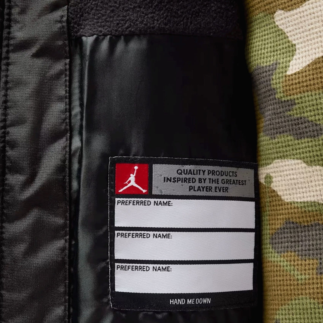 85F009 - Giacche - Bambini 3/7 Anni - JORDAN PUFFER IMBOTTITA CON CAPPUCCIO - NERO ICONICO - Bomber Jacket - Abbigliamento - Autunno/Inverno