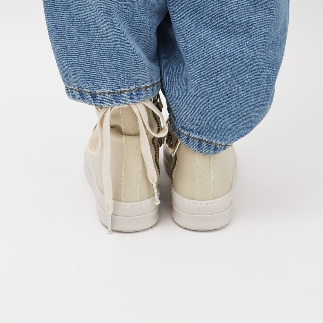 SNEAKERS THEATER TELA GANCI HIGH-TOP BLACK/BEIGE