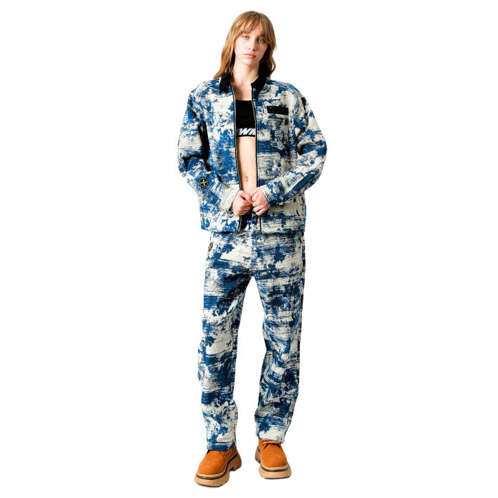 MW093070037 - Giacche - MWM - Unisex - Nero/Blu - Versatile - Minimalista - Design Geometrico - Funzionale/Adattabile - Look Moderno/Dinamico