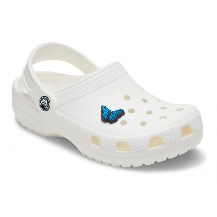 CHARM CROCS JIBBITZ™ BLUE BUTTERFLY