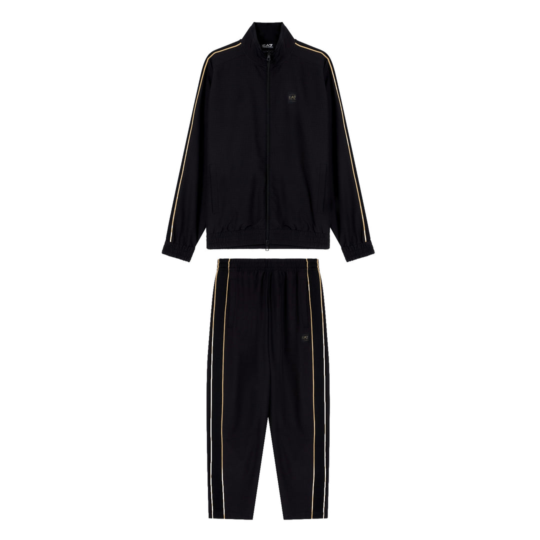 7M000785 AF16945 - TUTA EMPORIO ARMANI EA7 TRACKSUIT UOMO NERA