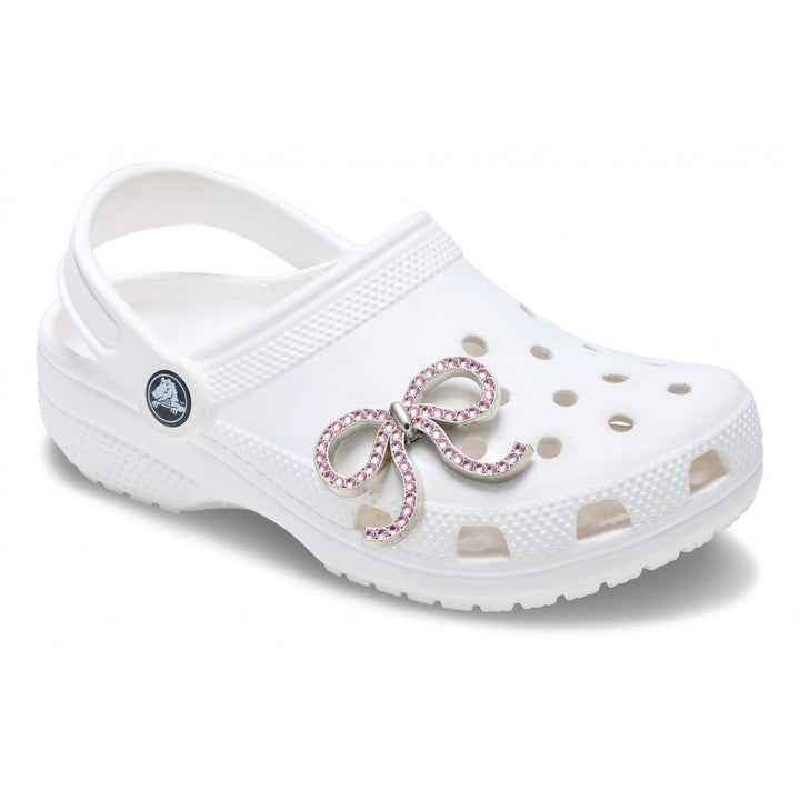 CHARM CROCS JIBBITZ™ PINK BOW