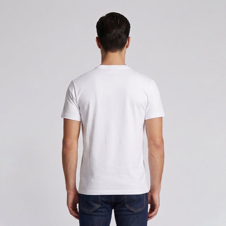 T-SHIRT UOMO DROP SEASON 2 WHITE MULTICOLOR LOGO