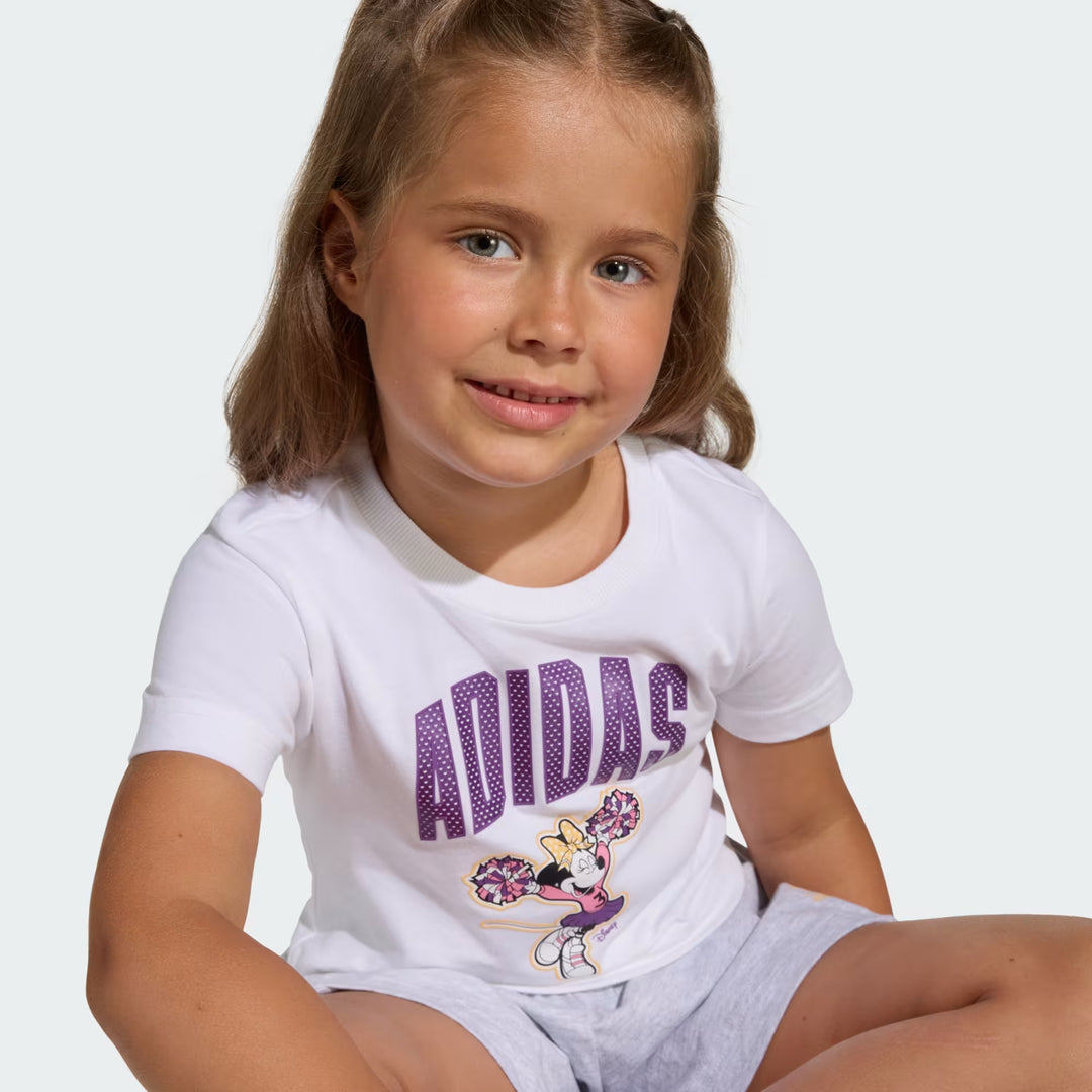 COMPLETINO ADIDAS X DISNEY MINNIE MOUSE BIANCO/GRIGIO