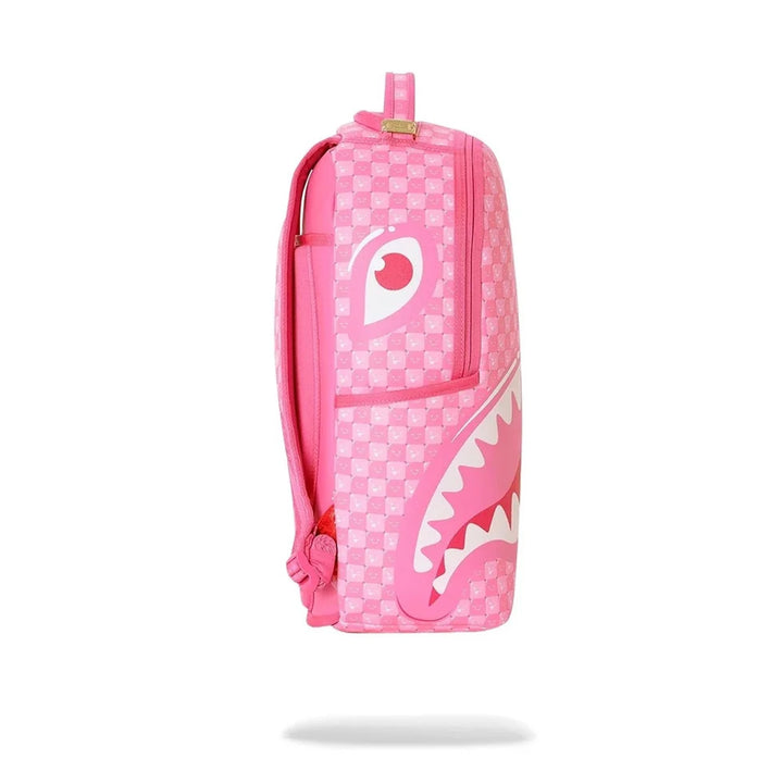 ZAINO UNISEX SPRAYGROUND PINK NEW CHECK FACES ROSA