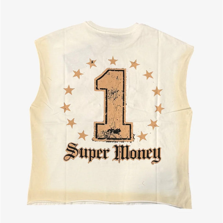 CANOTTA UOMO ART SUPER MONEY SMANICATA GRILLZ