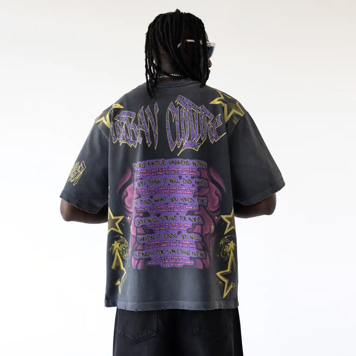 2077 - T-SHIRT - Black Island