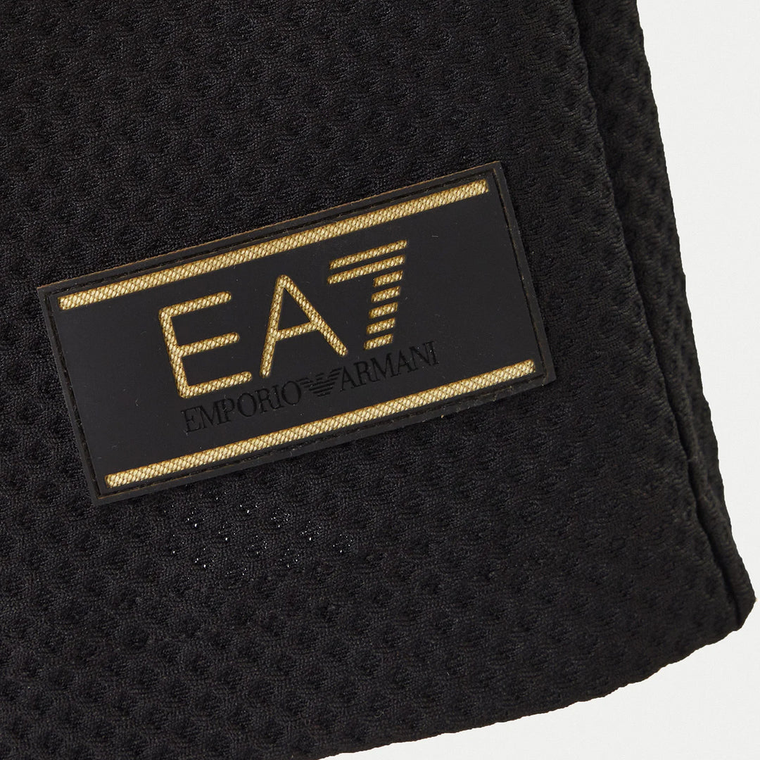 BERMUDA SPORTIVI UOMO EA7 EMPORIO ARMANI CON LOGO A CONTRASTO
