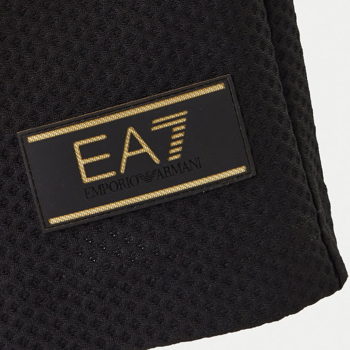 BERMUDA SPORTIVI UOMO EA7 EMPORIO ARMANI CON LOGO A CONTRASTO
