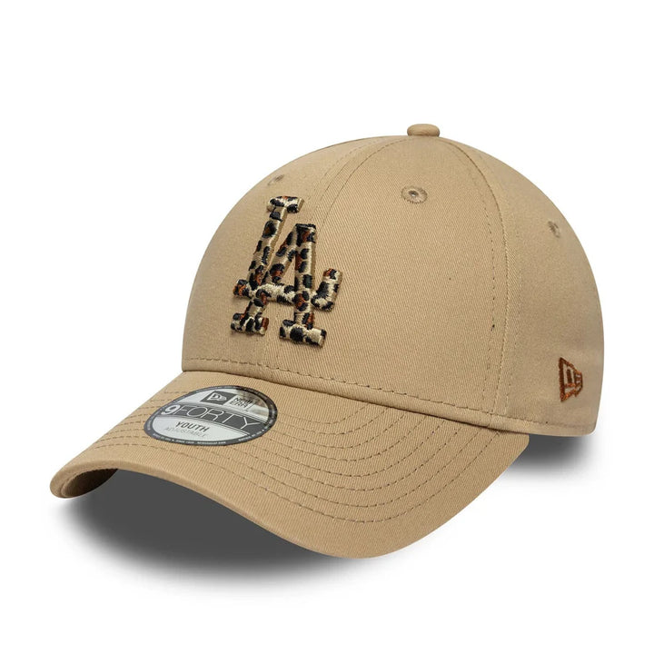CAPPELLINO NEW ERA 9FORTY LA DODGERS LEOPARD – BEIGE BAMBINO – 60771788