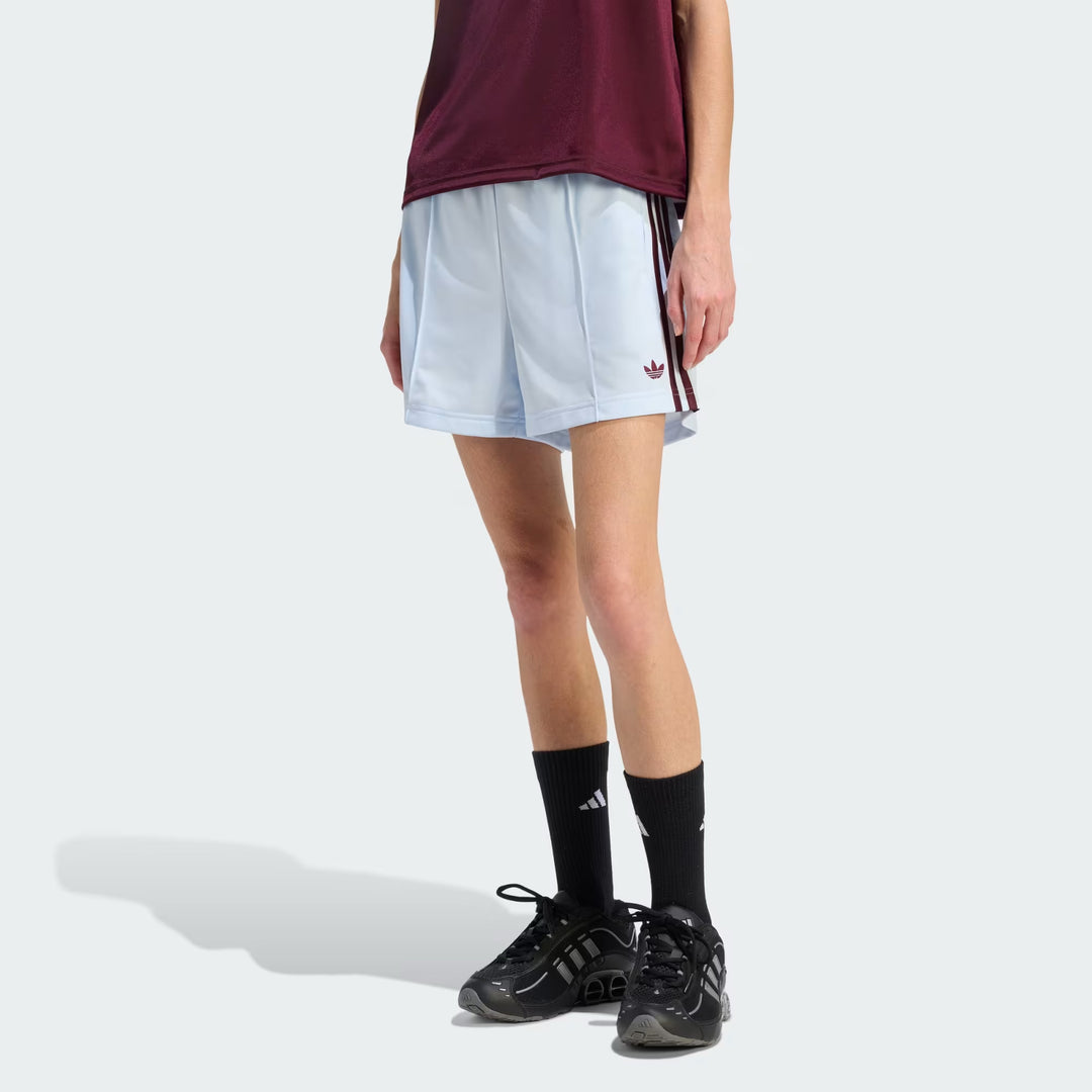 PANTALONCINI DONNA ADIDAS ORIGINALS ADICOLOR FIREBIRD AZZURRI