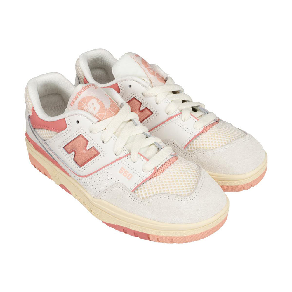 SCARPE BAMBINO NEW BALANCE 550 DESERT PINK SEA SALT