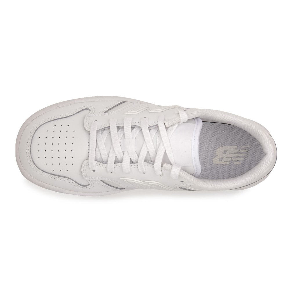 SCARPE BAMBINO NEW BALANCE BB480 LEATHER TOTAL WHITE