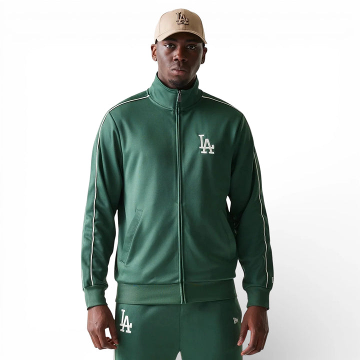 GIACCA UOMO NEW ERA MLB TRACK TOP LA DODGERS – DARK GREEN – 60771585