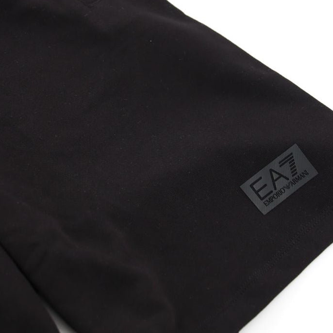PANTALONCINI SPORTIVI JUNIOR EA7 EMPORIO ARMANI NERI