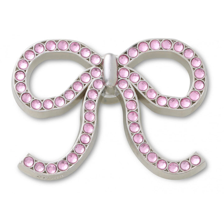 CHARM CROCS JIBBITZ™ PINK BOW