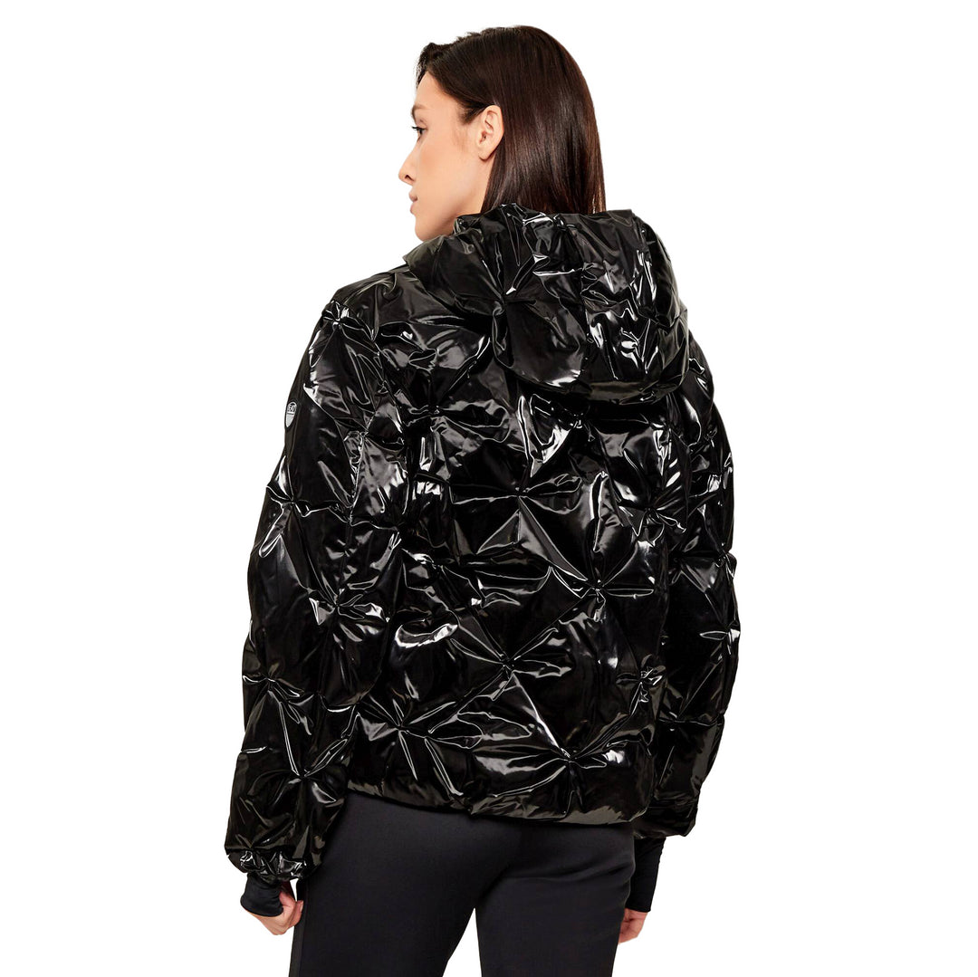 7W000387 AF14805 - Giacche - Donna - EMPORIO ARMANI - KITZBUHEL FASHION - Nero - Design Tecnico - Sciistica - Alta Qualità - Abbigliamento Autunno Inverno