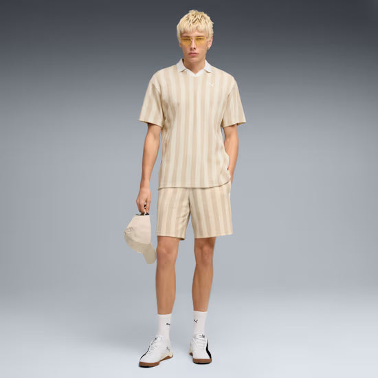 PANTALONCINI PUMA® CLASS 8" COLLEGE STYLE BEIGE