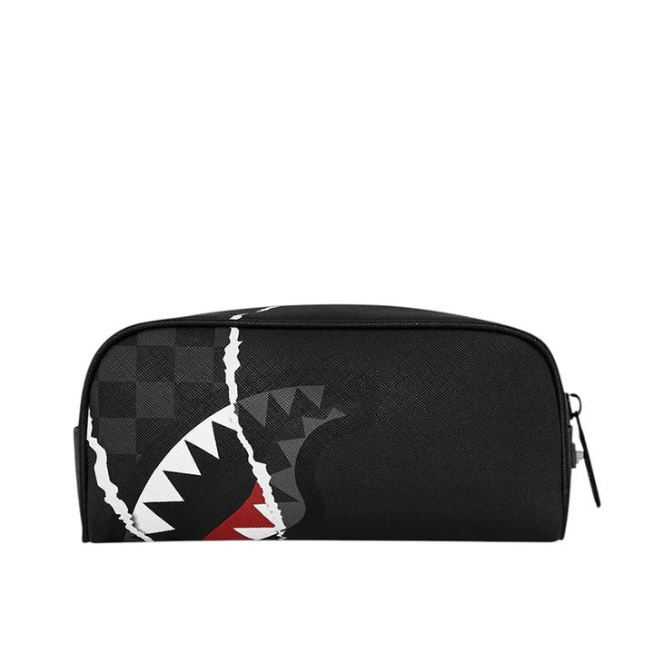 ASTUCCIO POCHETTE UNISEX SPRAYGROUND SHARK MOUTH RIP CUT OUT