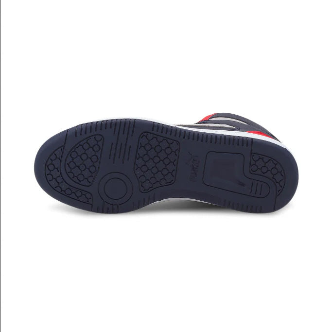 370486 - Scarpe - PUMA - Sneakers - REBOUND LAYUP SL JUNIOR/UNISEX - Modello Basket Vintage - Mid-Cut - Formstrip