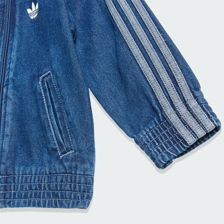 GIACCA ADIDAS ORIGINALS FIREBIRD DENIM TRACK TOP KIDS