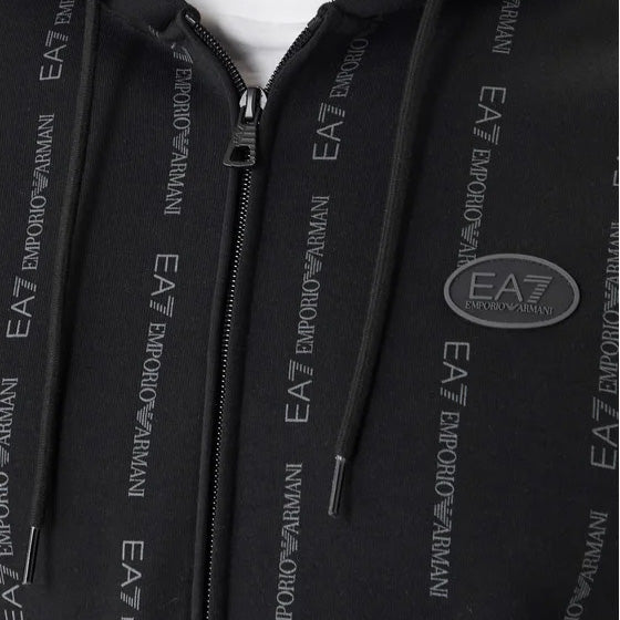 FELPA CON CAPPUCCIO UOMO EA7 EMPORIO ARMANI TRAIN GRAPHIC SERIES
