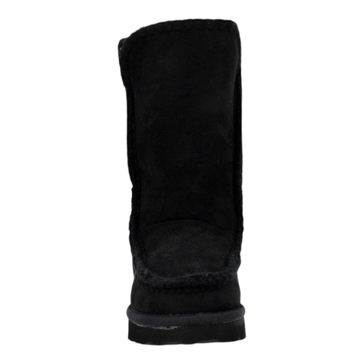 ICO4411SD - STIVALETTO MID ICON CON PELLICCIA NERO DA DONNA