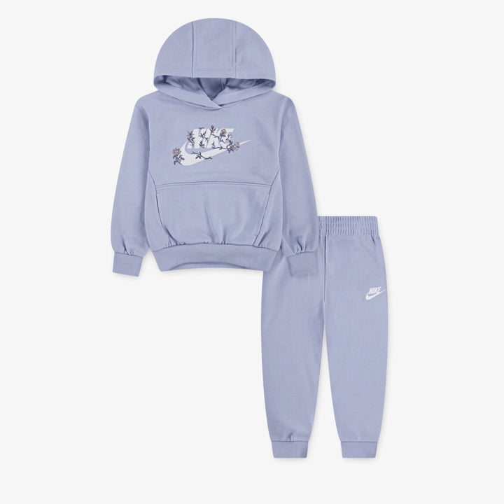 36N378 - Tute - Bambini/Ragazzi - NIKE JUNIOR - Rosa/Lilla - FELPA E JOGGER - Poly Knit - Swoosh