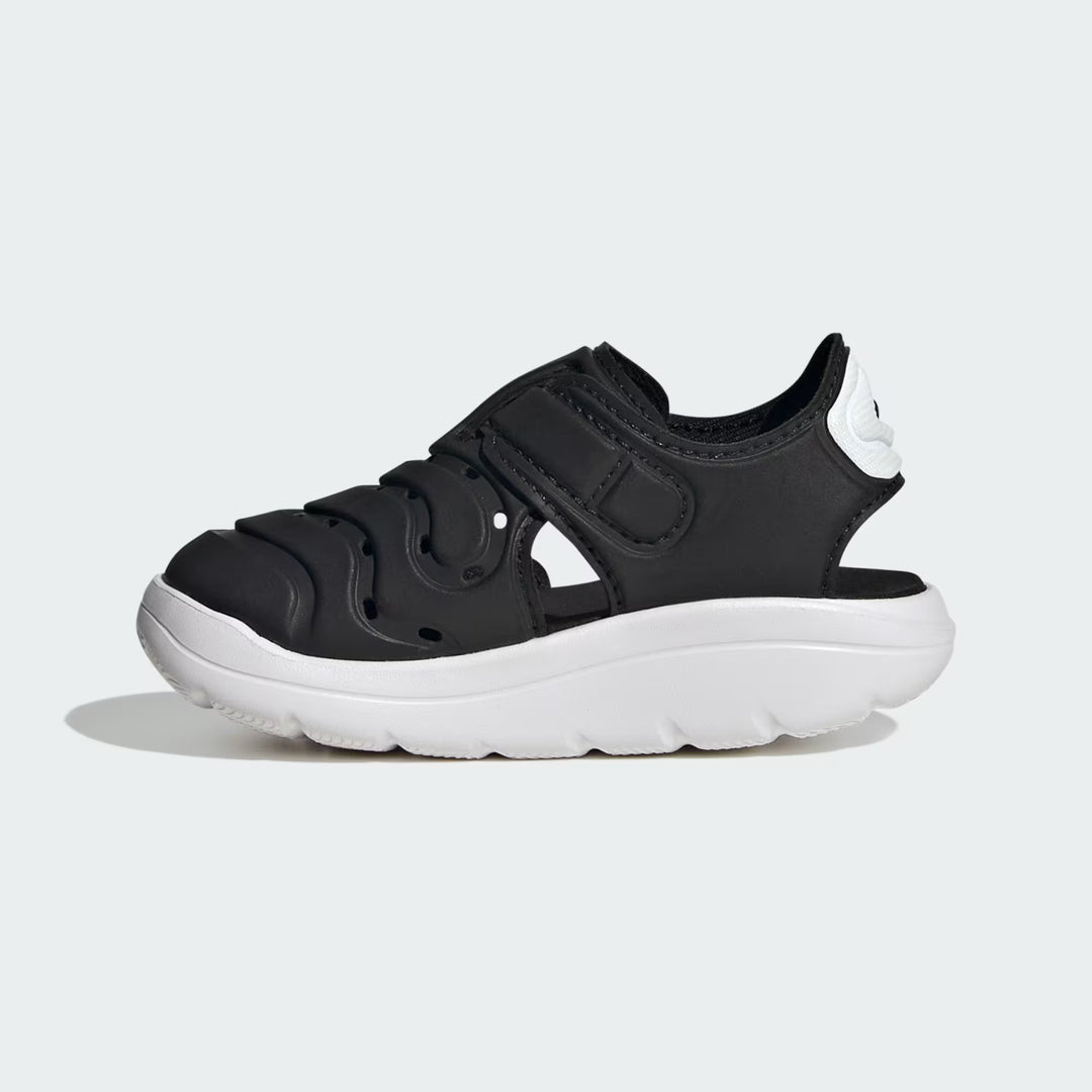 SANDALI INFANT ADIDAS WATER SANDAL 2 BLACK WHITE