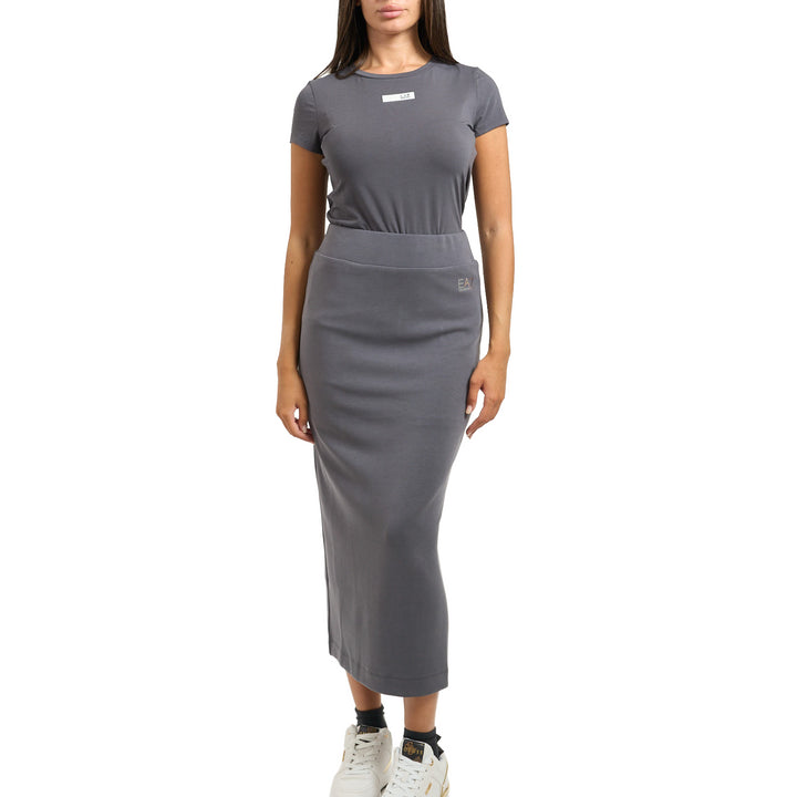 7W000792 AF12643 - Gonne - Donna - EMPORIO ARMANI - Con Spacco - Elegante - Fluidità & Stile - Design Alta Moda - Dinamica & Seducente - Abbigliamento - Autunno Inverno