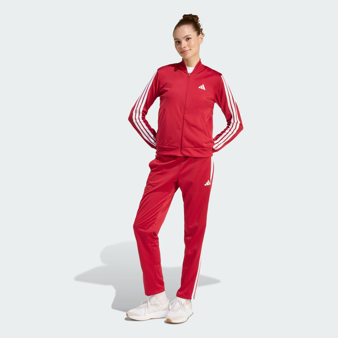 TUTA ADIDAS DAYREADY TRACKSUIT BORDEAUX DONNA
