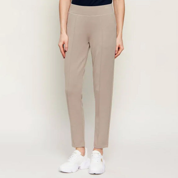 PANTALONI DONNA EA7 EMPORIO ARMANI SPORTY CASUAL BEIGE