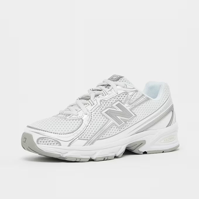 SNEAKERS NEW BALANCE 740 JUNIOR WHITE SILVER GR740WM CHILDREN AND BOYS