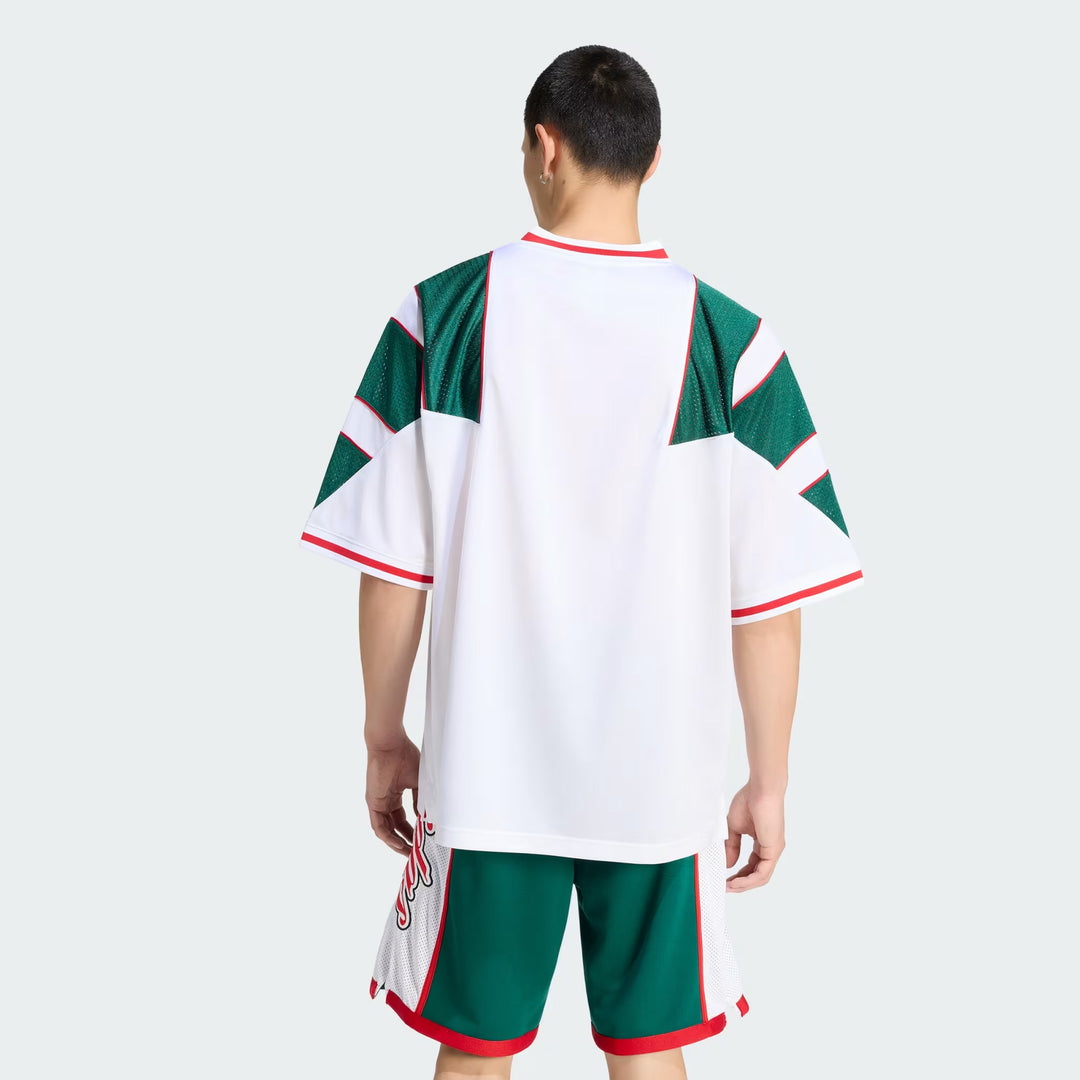 T-SHIRT ADIDAS ORIGINALS PANEL BLOCK WHITE