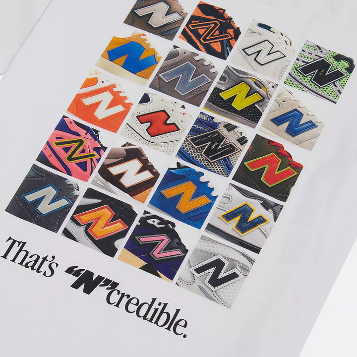 T-SHIRT NEW BALANCE "THAT'S N-CREDIBLE" BIANCA