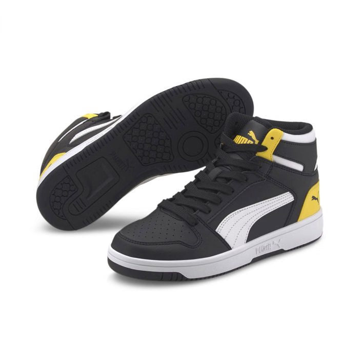 370486 - Scarpe - PUMA - Sneakers - REBOUND LAYUP SL JUNIOR/UNISEX - Modello Basket Vintage - Mid-Cut - Formstrip