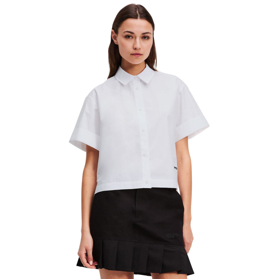 A3W11005 - Camicie - Donna - KARL LAGERFELD - DESIGN RÉTRO - Look Formale/Elegante - Outfit Casual-Chic